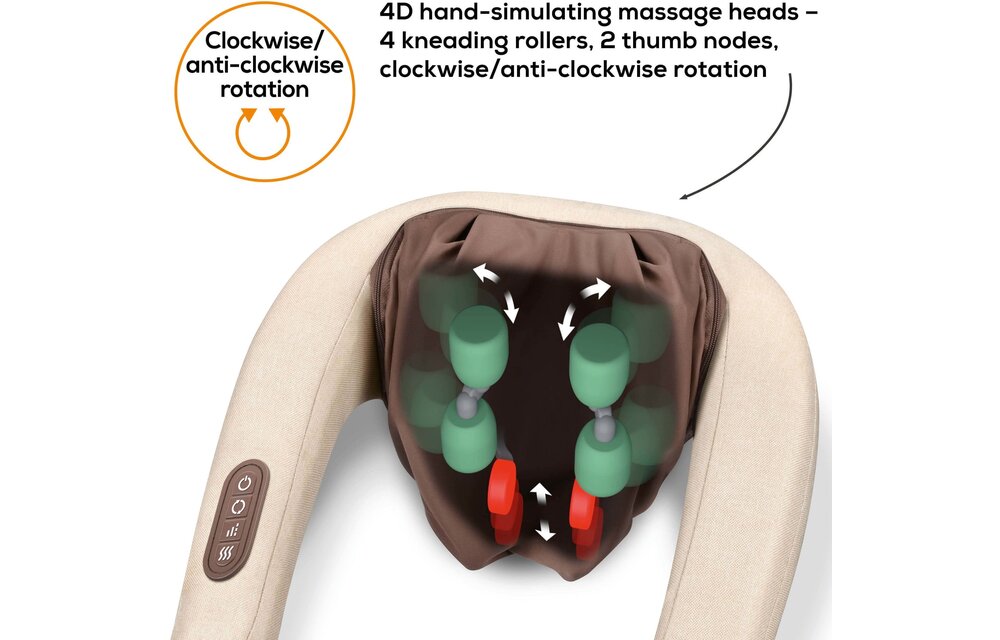 Beurer MG 153 4D-nekmassageapparaat - Massageapparaat