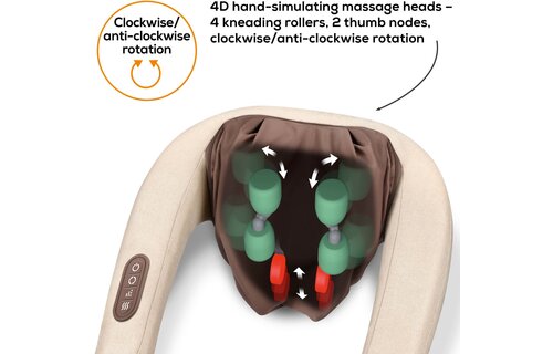 Beurer MG 153 4D-nekmassageapparaat - Massageapparaat