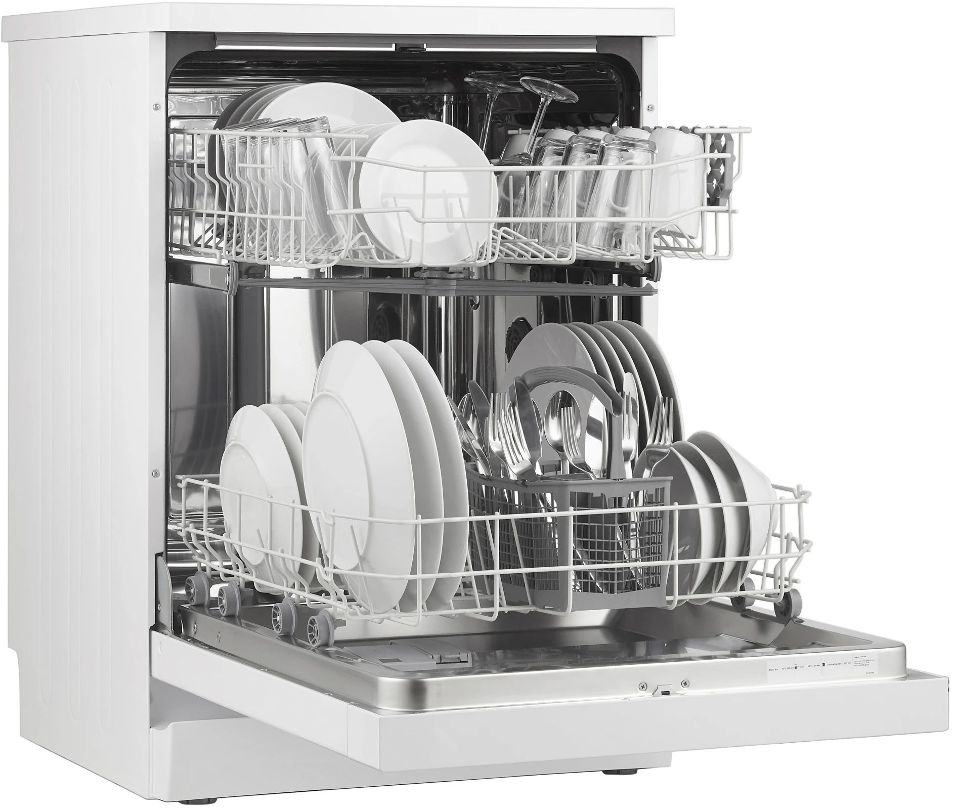 Inventum VVW6008AW - Vrijstaande vaatwasser