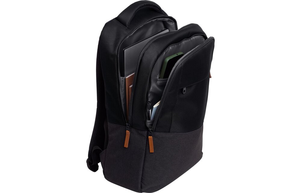Trust Lisboa 16 inch laptoprugzak Eco Zwart - Laptoptas