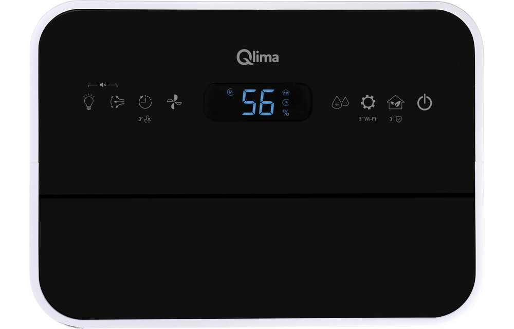 Qlima D 825 PA Smart - Luchtontvochtiger