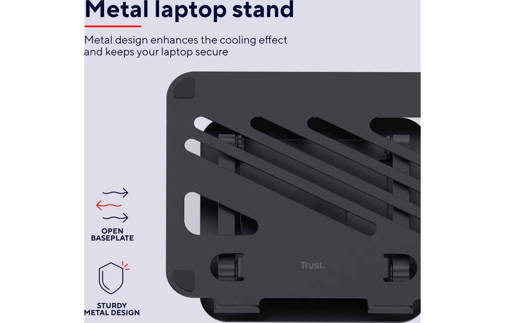 Trust Zeff - Laptopstandaard