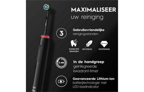 Oral-B Pro 3 3900 Duo - Elektrische tandenborstel