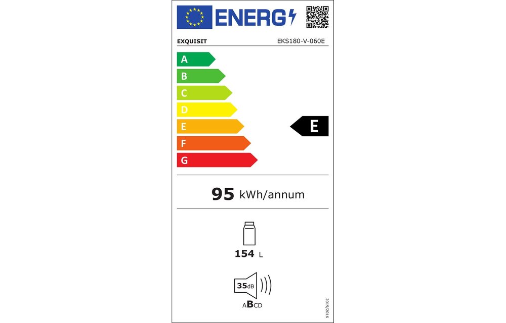 Exquisit EKS180-V-060E - Inbouw koelkast