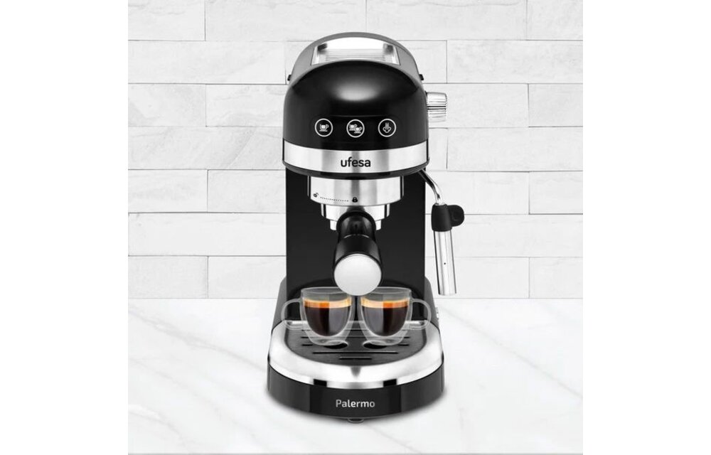 Ufesa Palermo Zwart - Pistonmachine