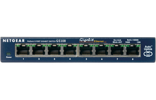 Netgear Prosafe GS108 - Netwerk switch