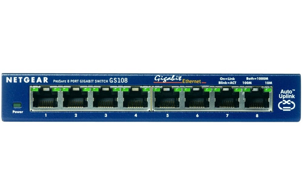 Netgear Prosafe GS108 - Netwerk switch