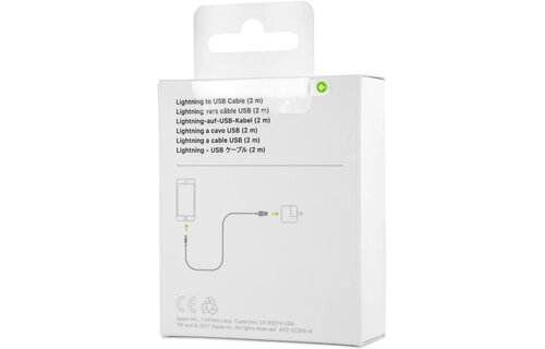 Apple Lightning to USB Cable 2 Meter