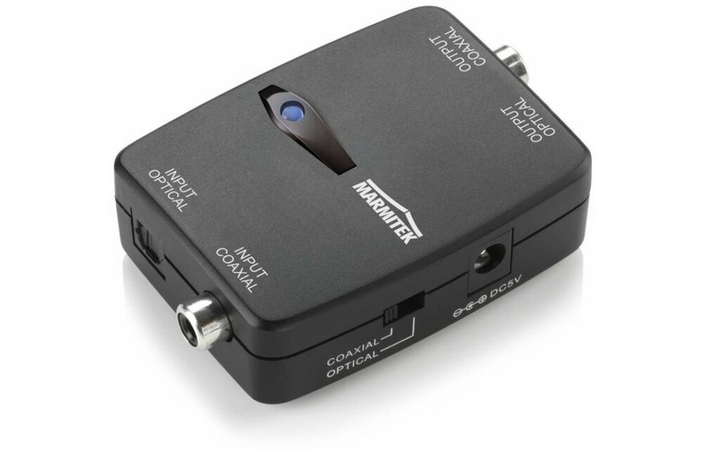 Marmitek Connect TC22 Audio converter Toslink naar Coax