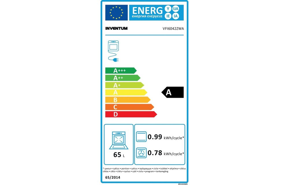 Inventum VFI6042ZWA - Inductiefornuis