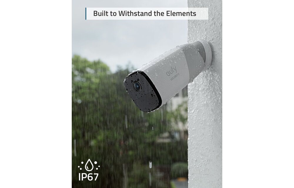 Eufy eufyCam 2 Pro 2-Cam Kit (2 camera's + Homebase 2) - Beveiligingscamera