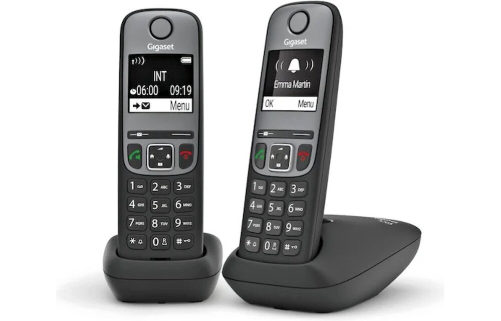 Gigaset A705 Duo Zwart - Dect telefoon