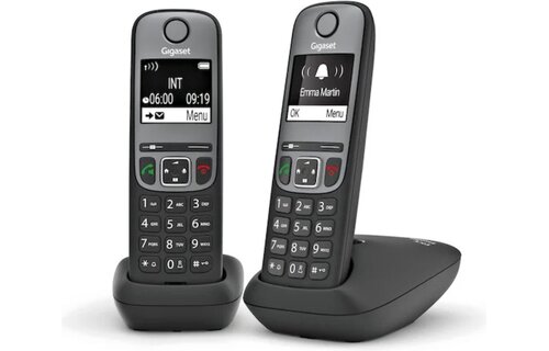Gigaset A705 Duo Zwart - Dect telefoon