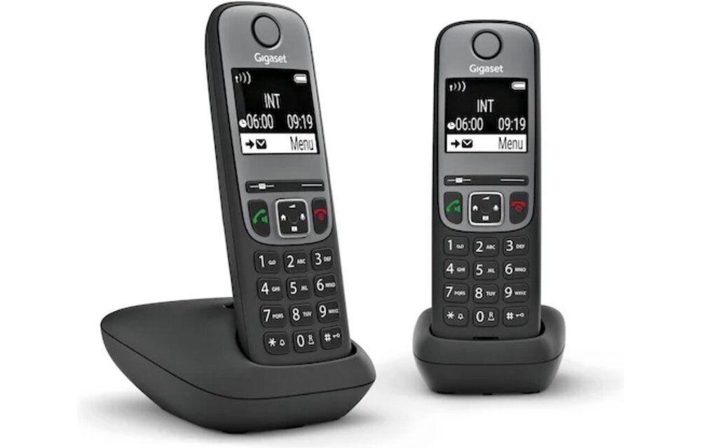 Gigaset A705 Duo Zwart - Dect telefoon