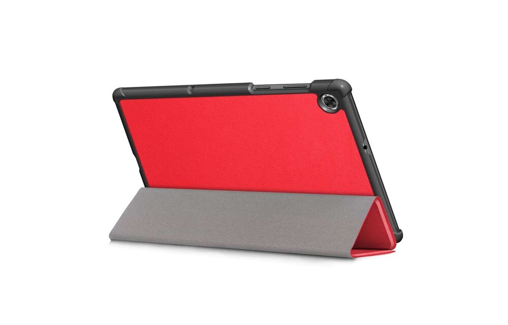 Just in Case Smart Tri-Fold Case - Lenovo M10HD - Rood - Tablethoes