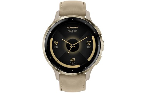Garmin Venu 3S Goud/Beige - Smartwatch