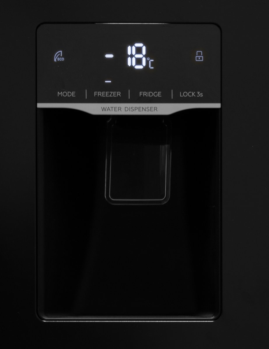 Exquisit SBS239-WS-EB - Amerikaanse koelkast