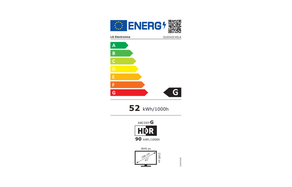 LG OLED42C45LA - OLED TV
