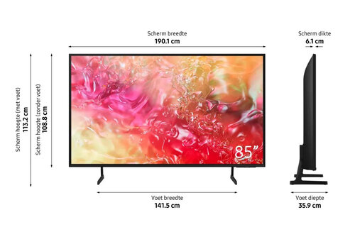 Samsung Crystal UHD 75DU7190 (2024) - LED TV
