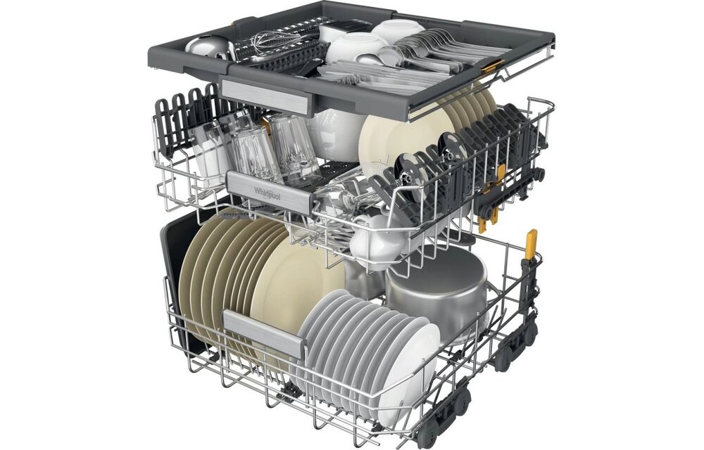 Whirlpool W7F HS51 - Vrijstaande vaatwasser