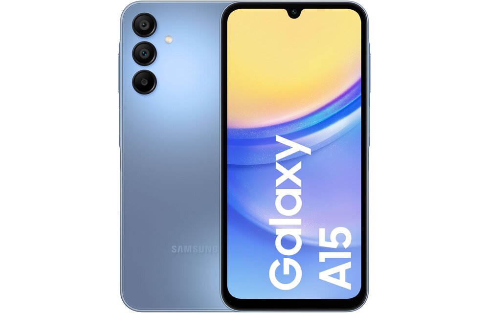 Samsung Galaxy A15 4G 128GB Blauw - Mobiele telefoon