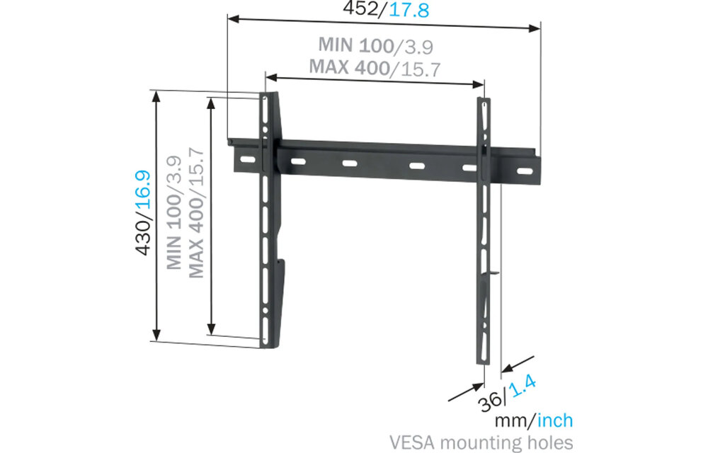 Mount Massive MNT 200 - TV muurbeugel