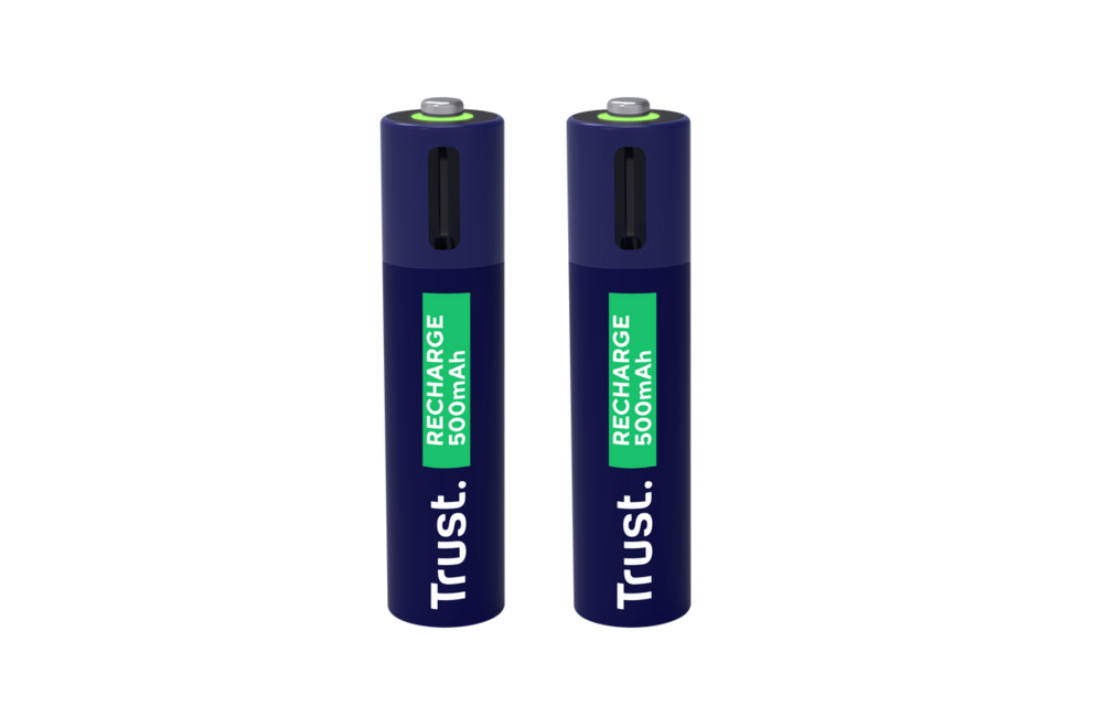 Trust USB-C oplaadbare AAA-batterijen