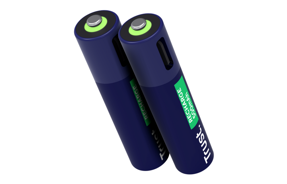 Trust USB-C oplaadbare AAA-batterijen