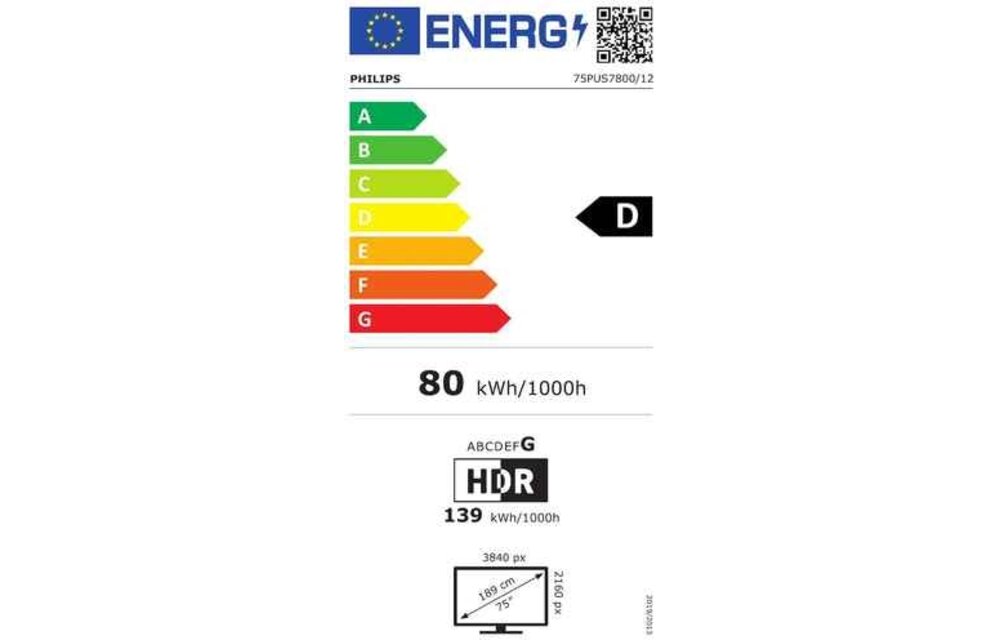 Philips 75PUS7800/12 (2025) - QLED TV