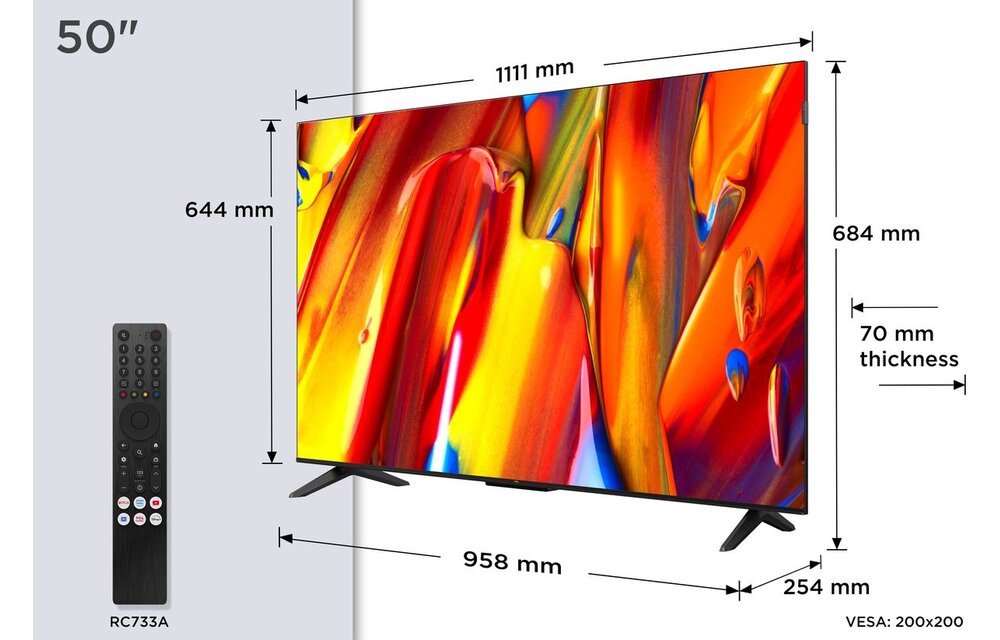 TCL 50S59K - QLED TV