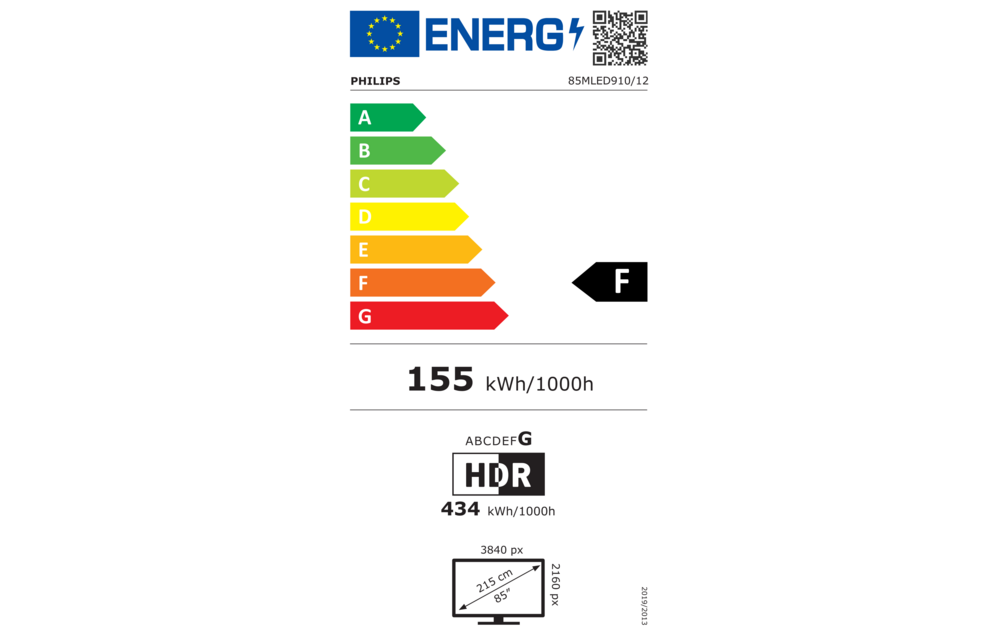 Philips 85MLED910/12 - Mini-LED TV