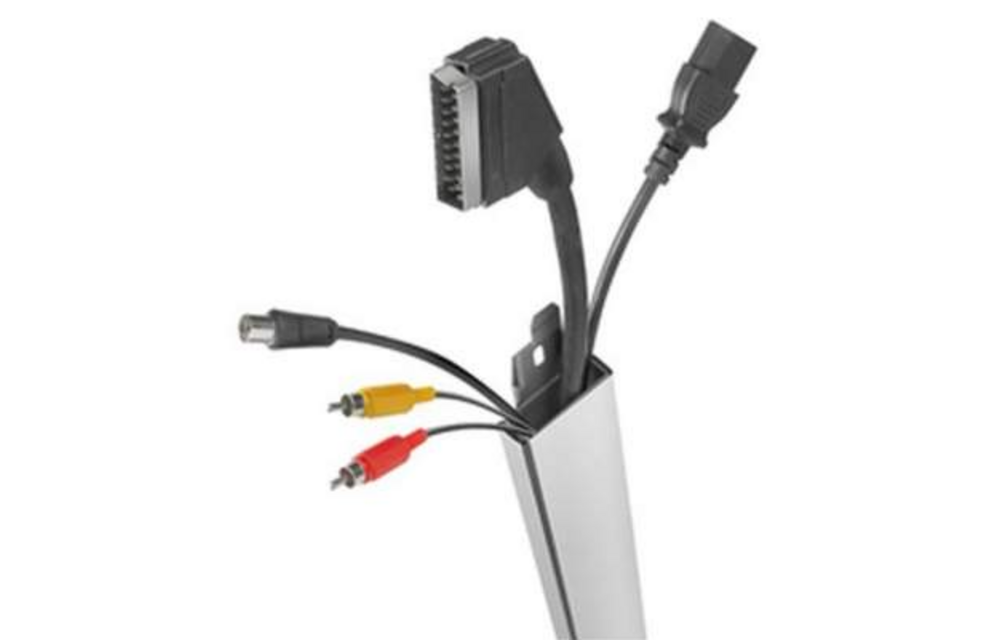 Vogel's XCW100 HIDE-A-WIRE zilver - Kabelgoot