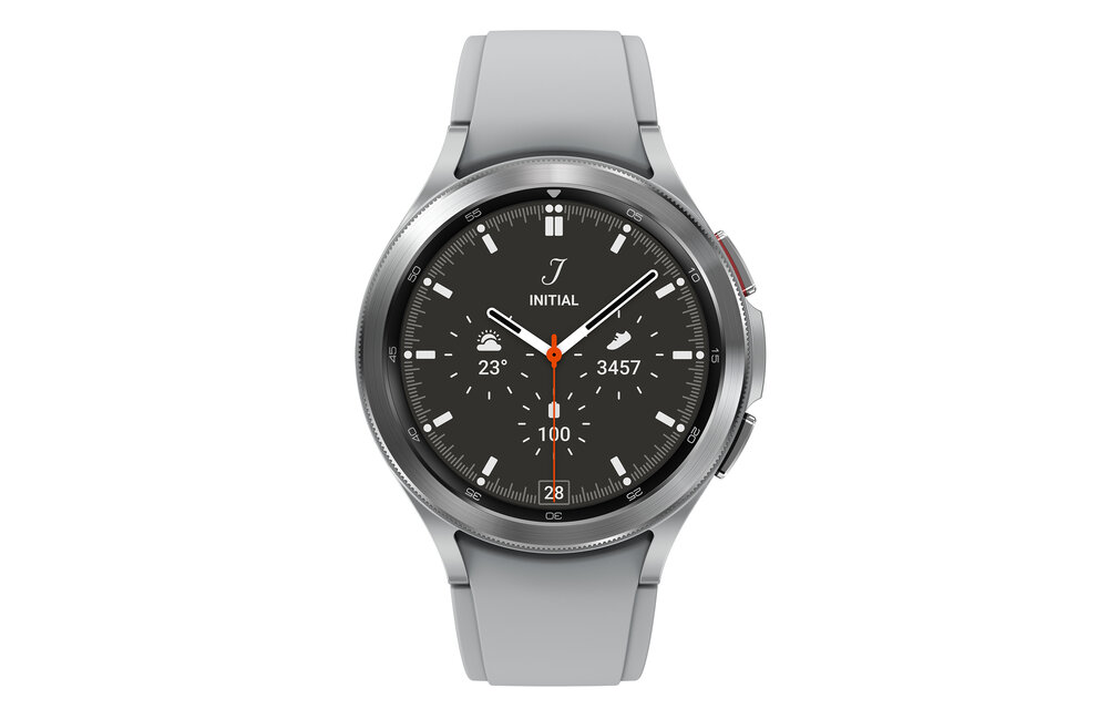 Samsung Galaxy Watch4 Classic 46mm Zilver - Smartwatch