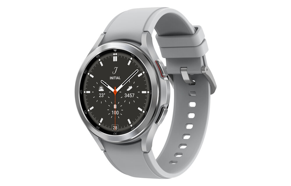 Samsung Galaxy Watch4 Classic 46mm Zilver - Smartwatch