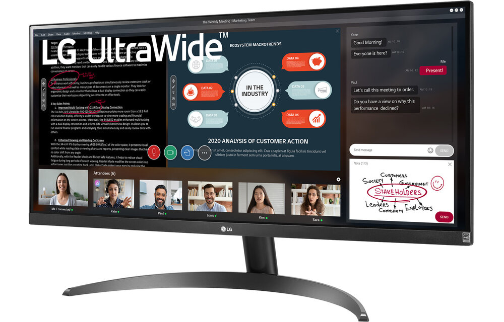 LG 29WP500-B UltraWide - Monitor