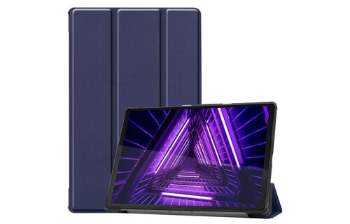 Just in Case Smart Tri-Fold Case - Lenovo M10HD - Blauw - Tablethoes