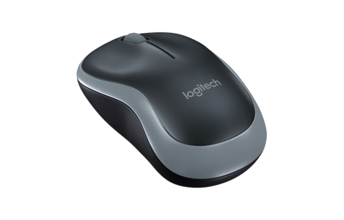 Logitech M185 Grijs/Zwart - Muis