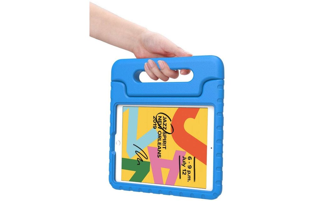 Just In Case Kids Case Cassic - Apple iPad 10.2 - Blauw - Tablethoes