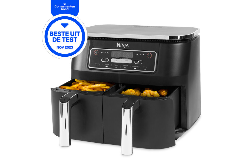 Ninja Foodi Dual Zone AF300EU - Hetelucht friteuse
