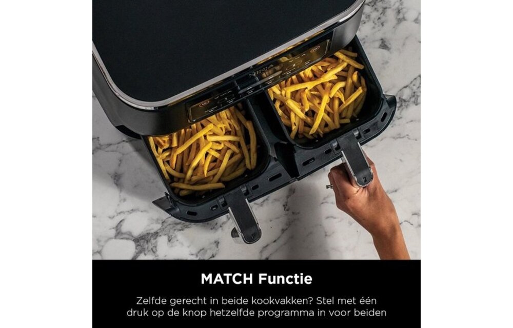Ninja Foodi Dual Zone AF300EU - Hetelucht friteuse