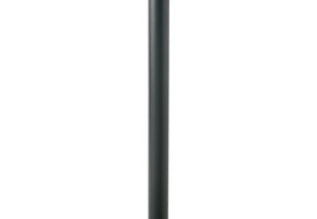 Cavus Kolom 50mm rond - hoogte 120cm zwart staal