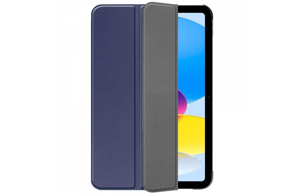 Just in Case Smart Tri-Fold Case - Apple iPad 2022 - Blauw - Tablethoes