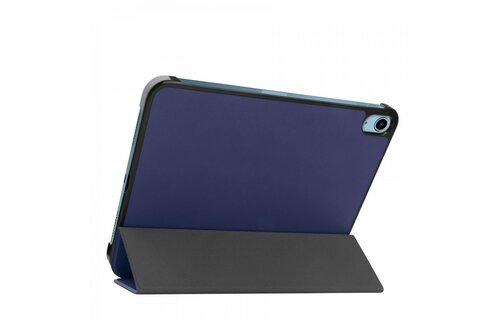 Just in Case Smart Tri-Fold Case - Apple iPad 2022 - Blauw - Tablethoes