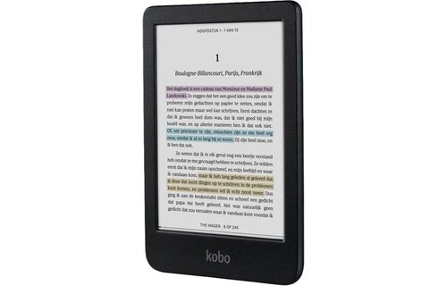 Kobo Clara Colour Zwart - E-reader