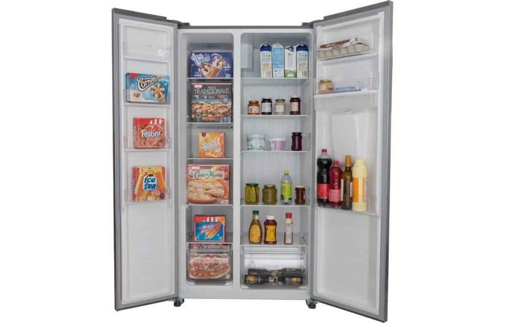 Exquisit SBS146-WS-040ES - Amerikaanse koelkast