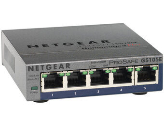 Netgear Prosafe Gigabit Plus GS105E - Netwerk switch