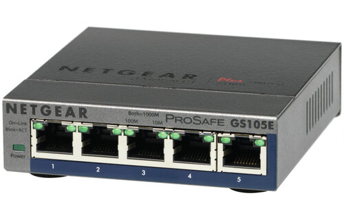 Netgear Prosafe Gigabit Plus GS105E - Netwerk switch
