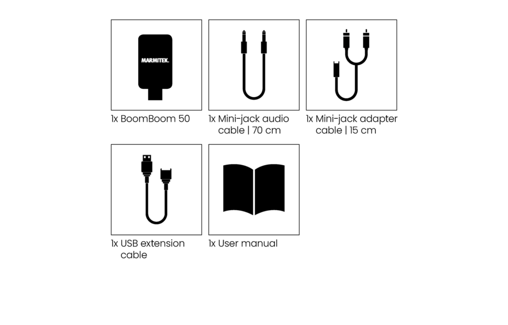 Marmitek Audio/Video Zenders Dr BoomBoom 50 Bluetooth