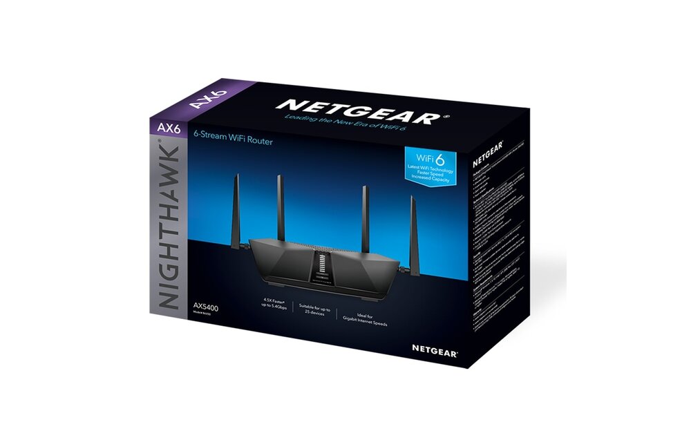 Netgear Nighthawk RAX50 WiFi 6 - Router