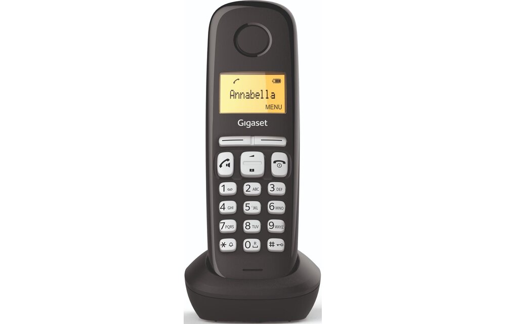 Gigaset AL385A Duo Zwart - Dect telefoon